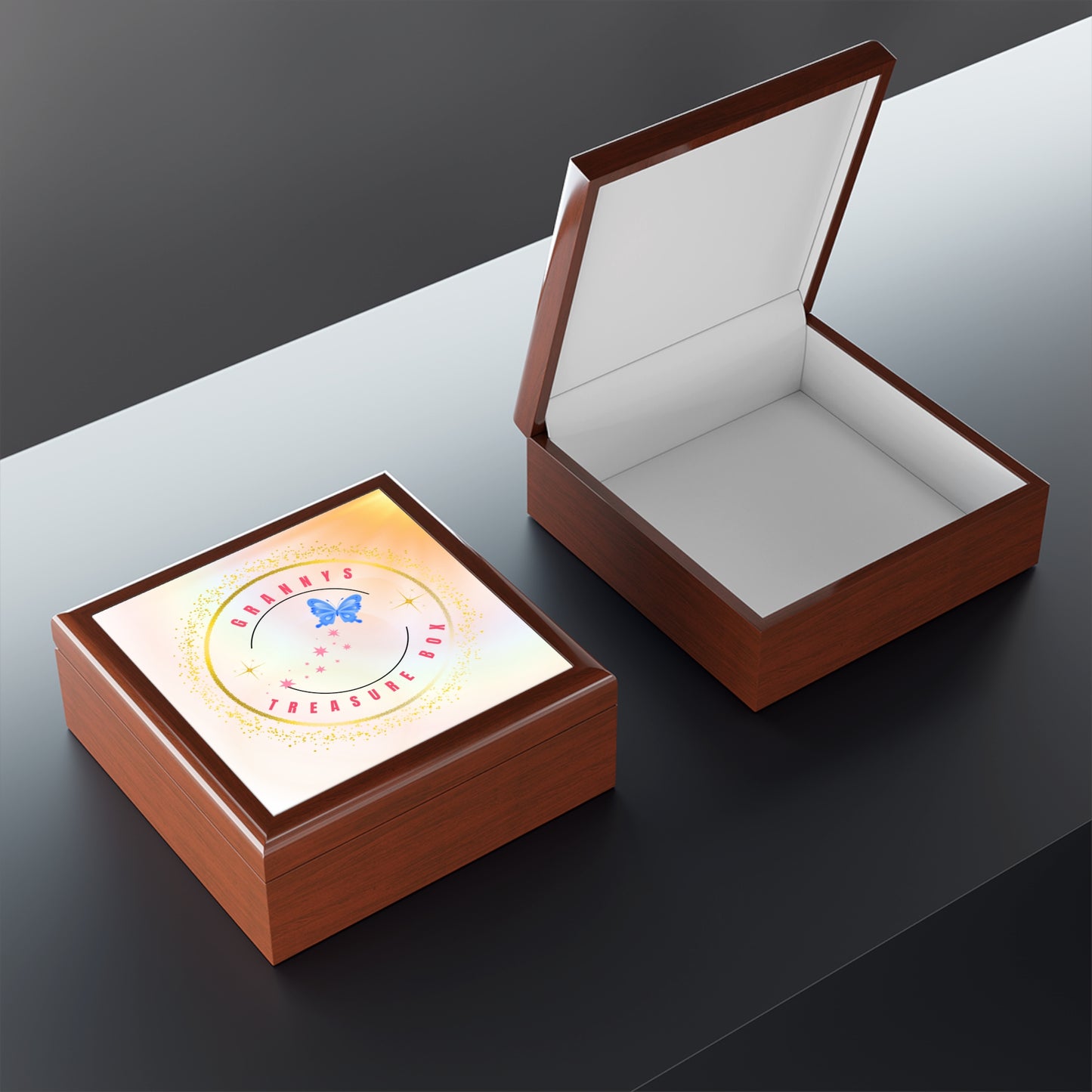 Personalized Jewelry Box – Granny’s Treasure Box | Keepsake Gift for Grandma | Stardust Cove