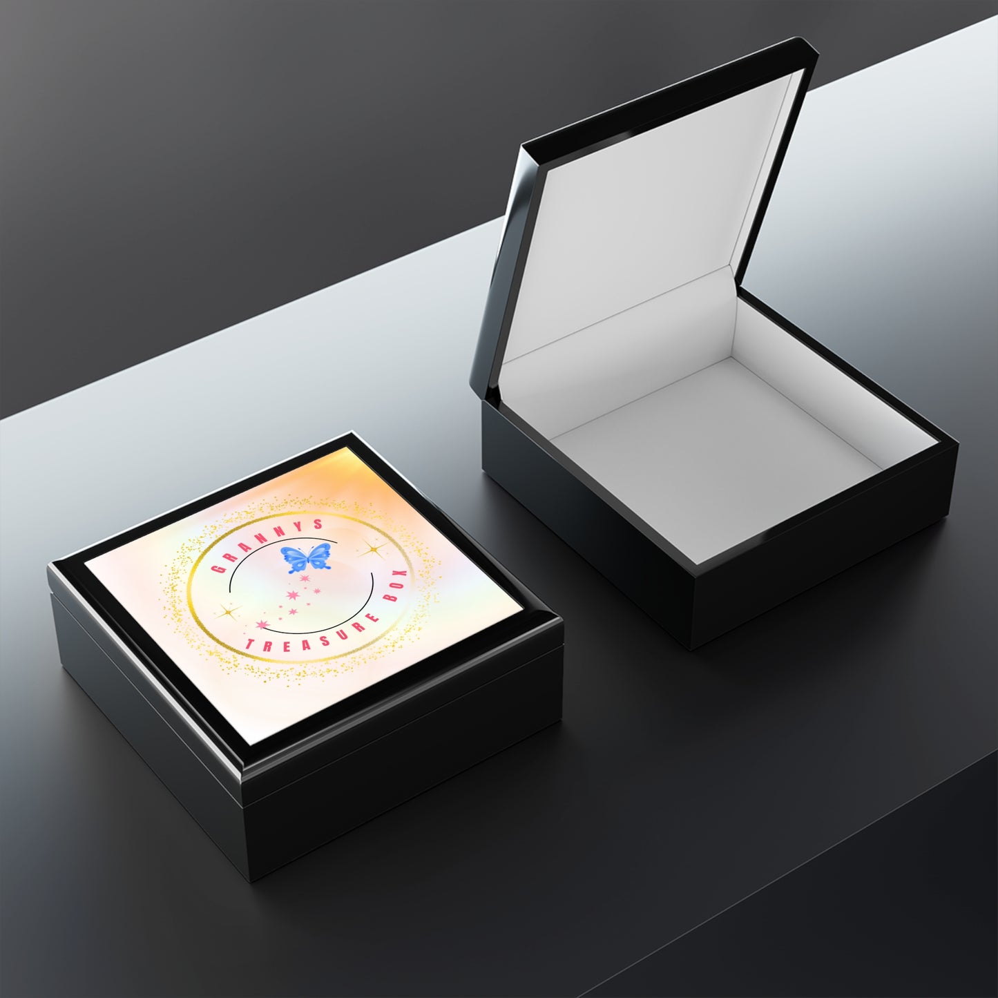 Personalized Jewelry Box – Granny’s Treasure Box | Keepsake Gift for Grandma | Stardust Cove