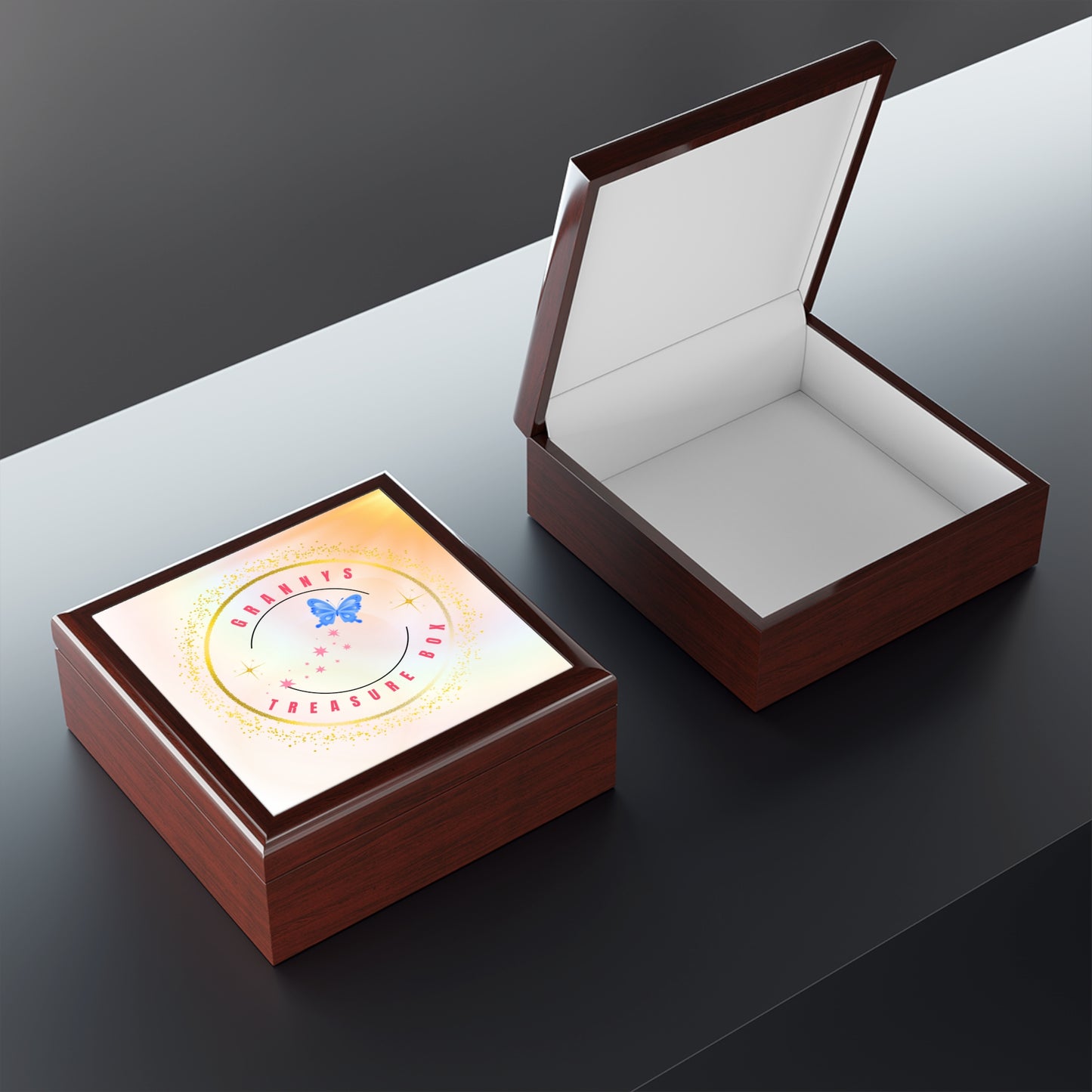 Personalized Jewelry Box – Granny’s Treasure Box | Keepsake Gift for Grandma | Stardust Cove